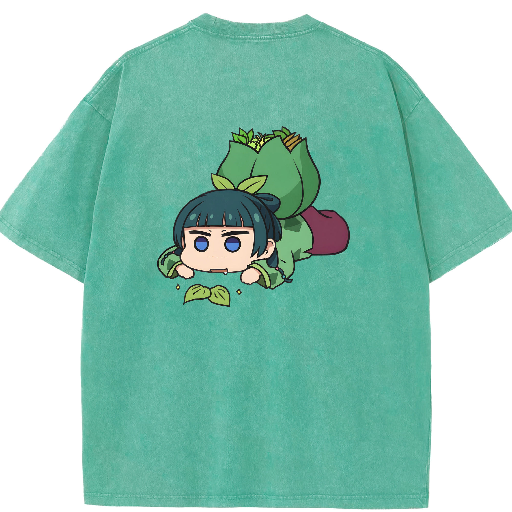 （画像用） 薬屋のひとりごと The Apothecary Diaries 綿100% ヴィンテージ風 半袖Tシャツ（背面プリント）
